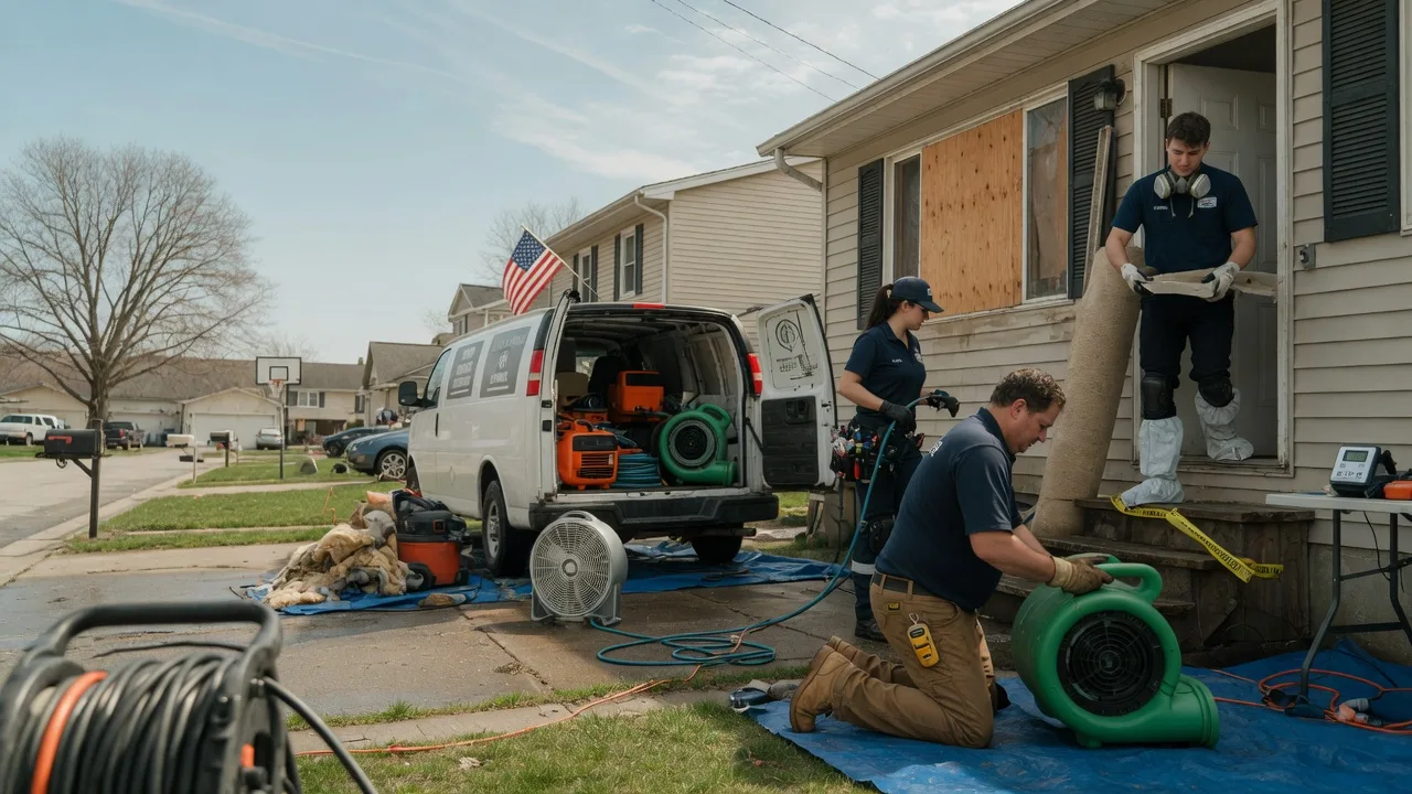 Water Damage Restoration in Malvern, IA near me